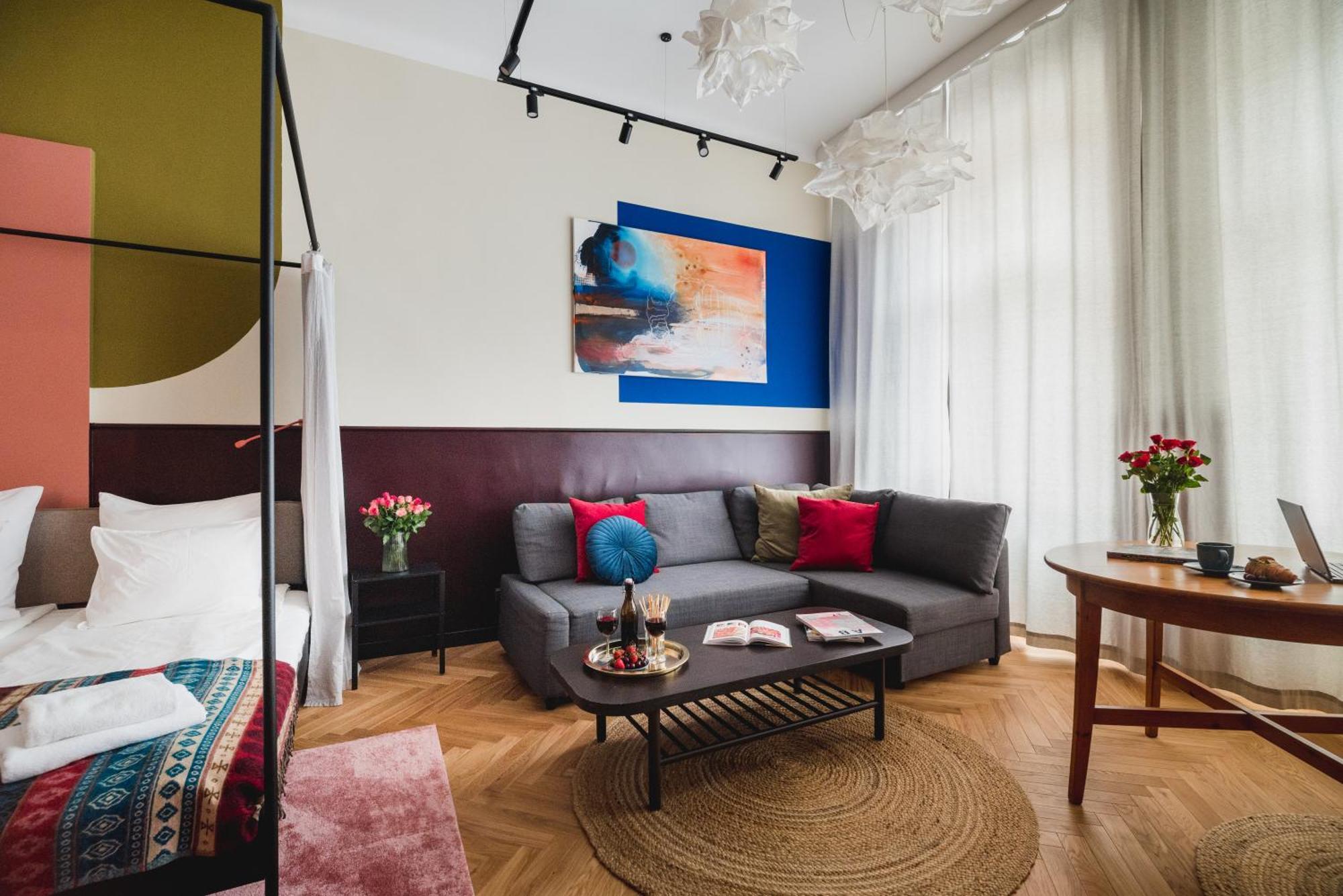 크라쿠프 Quiet Luxury On Florianska 아파트 외부 사진